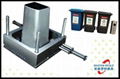 Plastic trash can mould,plastic ash-bin mould,plastic garbage can mould