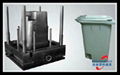 Plastic trash can mould,plastic ash-bin mould,plastic garbage can mould 4