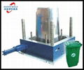 Plastic trash can mould,plastic ash-bin mould,plastic garbage can mould 5