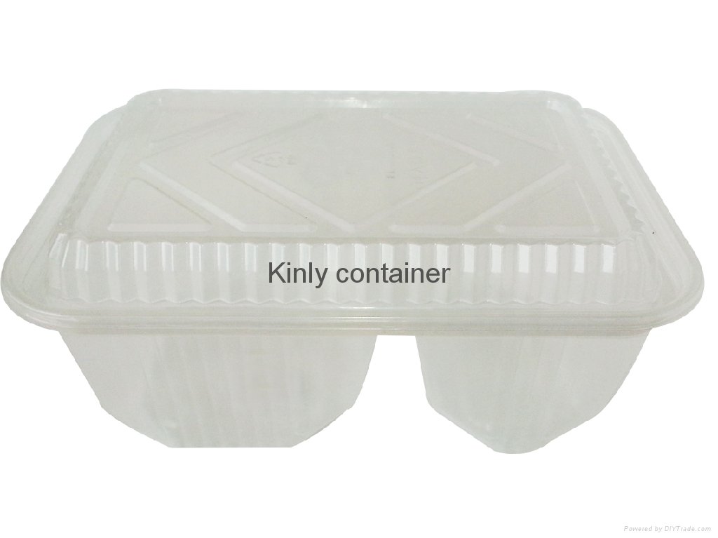 microwaveable  filp  box-2  compartments 3