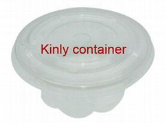  5oz Clear Plastic Jelly Cup