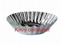 small round bakery aluminium foil container 1