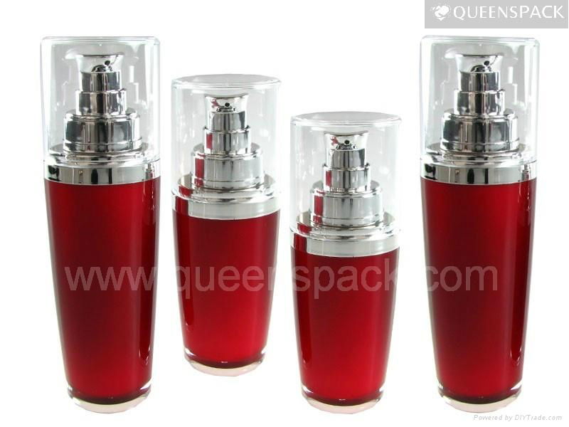 plastic acrylic lotion bottle QS2040-30/50/100ml 2