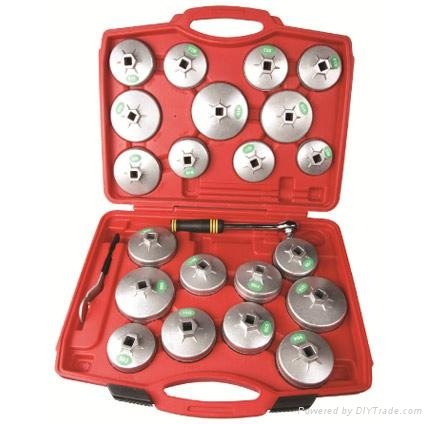 Automotive Specialty Tools & 23pcs Auto Tools Oil Filter Wrench Set (VK0201)