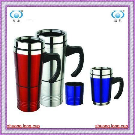 best and cheapest stainless steel auto mug coffee mug 2