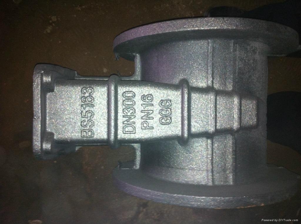 Cast Iron No-rising BS Resilient seated gate valve 3