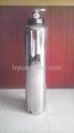 stainless steel 304 manual flush central water filter