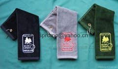 Promotional golf towels