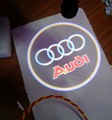 VW 12V CAR LOGO DOOR LAMP WELCOME LASER CAR LOGO WITH NAMES SHADOW LIGHTS X 2 1