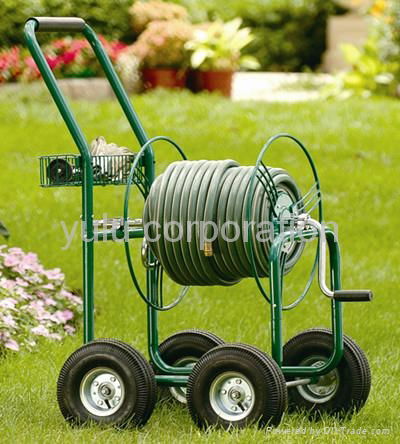 decorative garden hose reel