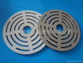 PEEK engineering plastic valve disk 1