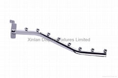 DH002  heavy duty display slat wall hook