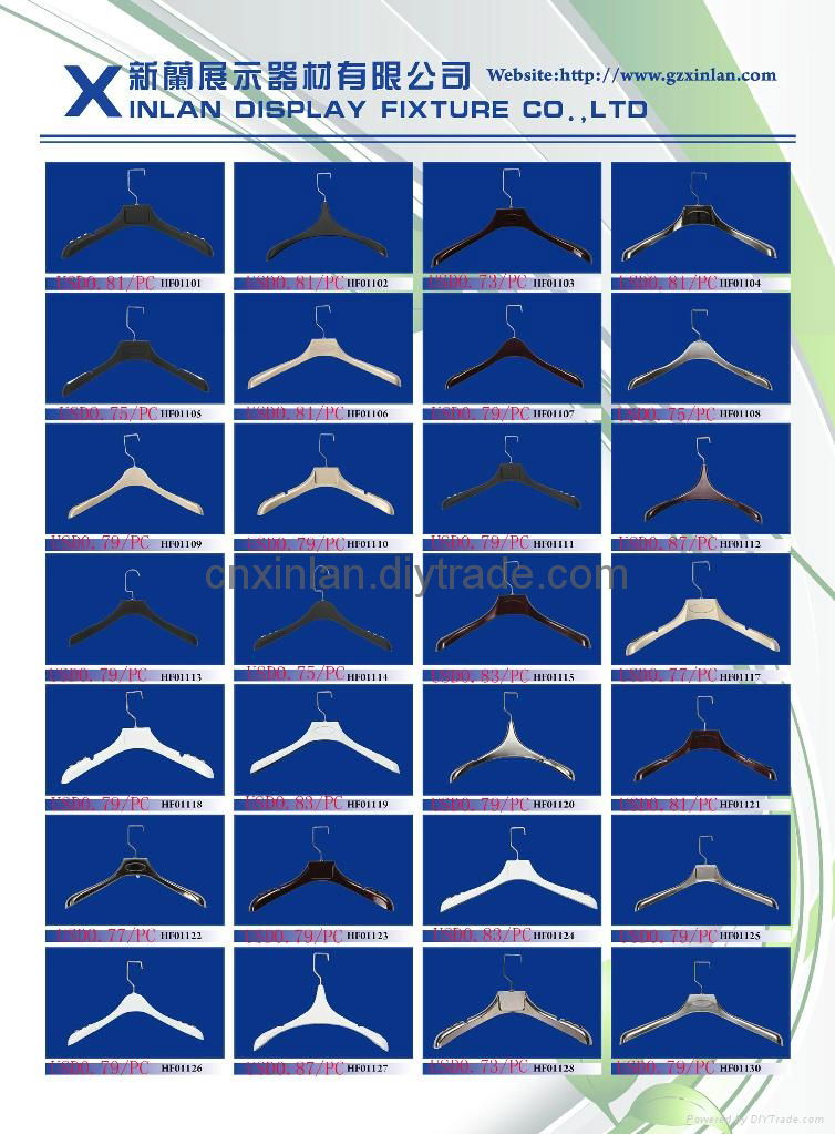 high class plastic hangers for pants and tops