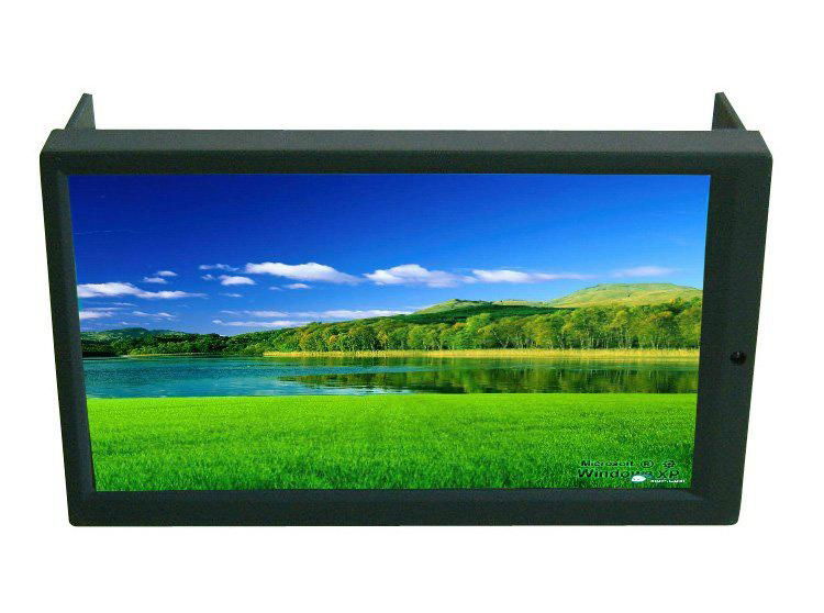  7 Inch 2 DIN LED VGA Touch Screen Monitor  Double Din Display