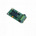 Mini PCIe Extension SIM Card Socket for 3G Modem and Mini PCI e interface  1