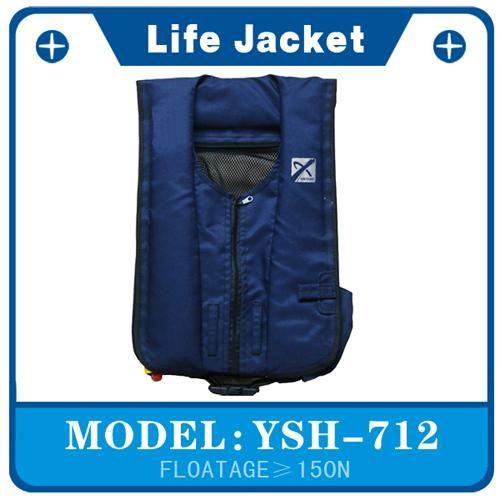  BLUE Manual Inflatable Life Jacket 4