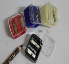 eyebrow pencil sharpener ,sharpener, plastic sharpener, comestic shrpenner