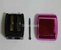 eyebrow pencil sharpener ,sharpener, plastic sharpener, comestic shrpenner 2