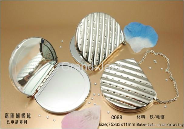 pocket mirror,metal mirror,comestic mirror 3