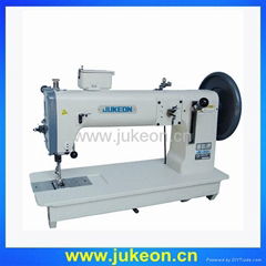 Extra heavy materials unison feed lockstitch industrial sewing machine