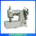 High speed three-needle covering stitch industrial sewing machine