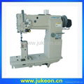 Post-bed compound feed lockstitch industrial sewing machine 1