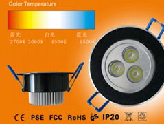 3w led 天花灯