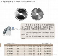 Panel Scoring Sawblades