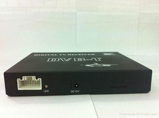 Car DVB-T MPEG-4 HD Dual tuner Digital TV receiver 5