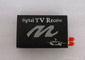 Car DVB-T MPEG-4 HD Dual tuner Set Top Box for Europe use 2