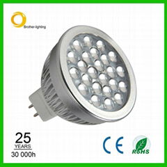 New 500Lm 50w equivalent 6w 12v mr16 led light