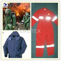 Flame and Heat Resistant Fabric for Protective Clothing Past ARC CAT  1