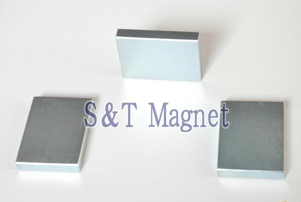 NdFeB 35SH, Ni coated,permanent magnet,segment,use in Servo MOTOR 4