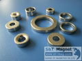 NdFeB, Ni,Zn coated,permanent magnet,ring shape,custom made 2