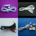 snap tens electrode lead wire cable,medical electrode cable for massager machine 4