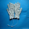 conductive massage gloves,nylon massage glove for health 2