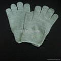 conductive massage gloves,nylon massage glove for health 5