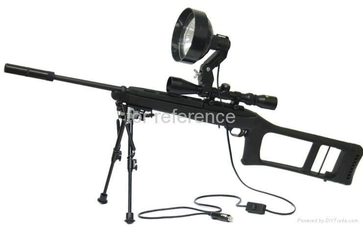 12V 240mm100W Halogen Hunting Spotlight Shooting Gun Accessories 4