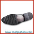 wholesale simple design dress shoes with a special button for men 2