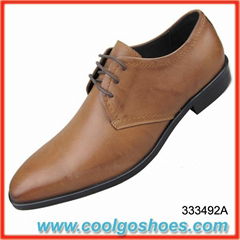 China Coolgo comfortable leather dress shoes for men