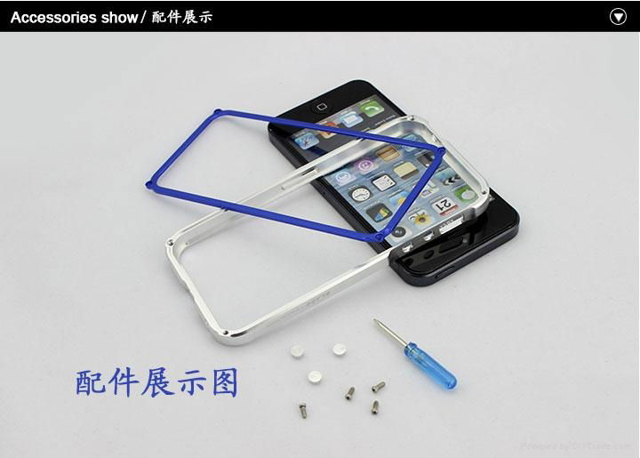 Painting aluminum alloy case for iphone 5 4