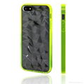 PC Diamond transparent hard case  for  Iphone 5 1