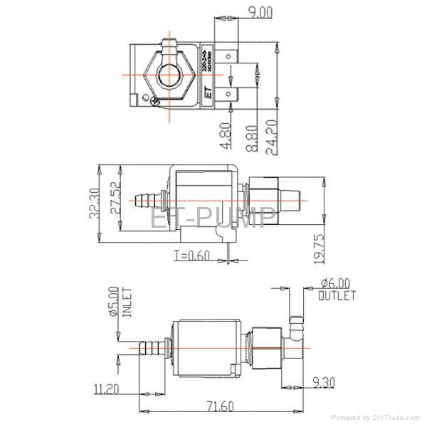 Vibratory pump with FM for steam mop 3