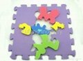 child using eva puzzle mat 1