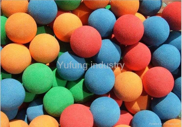 EVA rubber foam ball,NBR rubber foam ball,foam ball 3