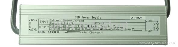 External 40 Watt LED power supply 2