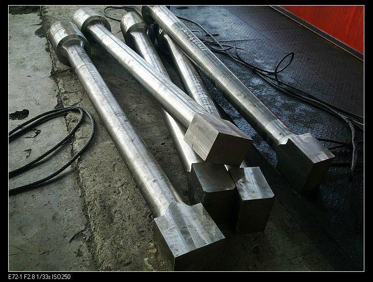 Steel marine forged intermediate shaft, vessel shaft,OEM are welcomed 2