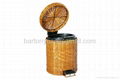 Rattan Pedal Bin 2