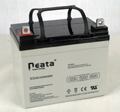 UPS Lead Acid Battery 12V-33ah (ISO, CE, UL, RoHS)