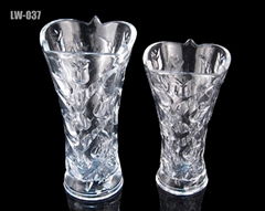 Tulipa Gesneriana Glass Vase